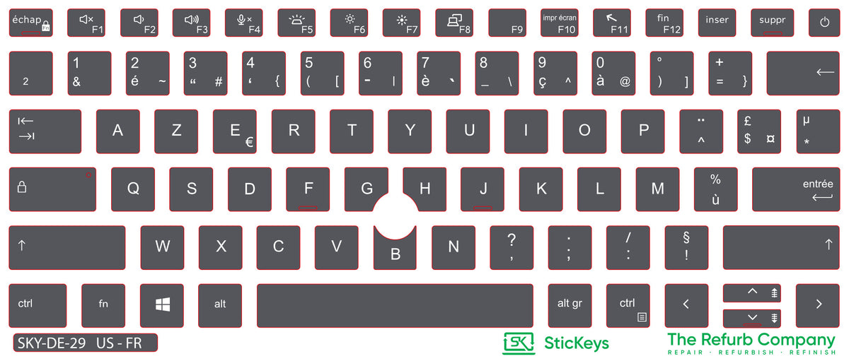 SticKeys for Dell Latitude 7310