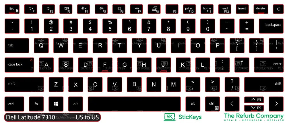 SticKeys® for Dell Latitude 7310