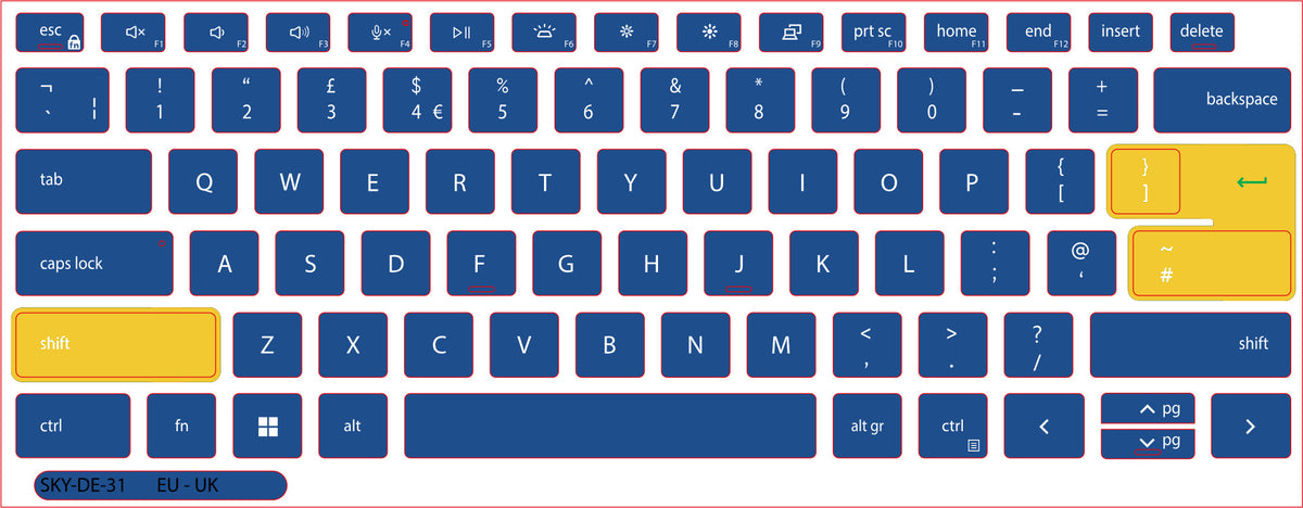 SticKeys for Dell XPS 9315