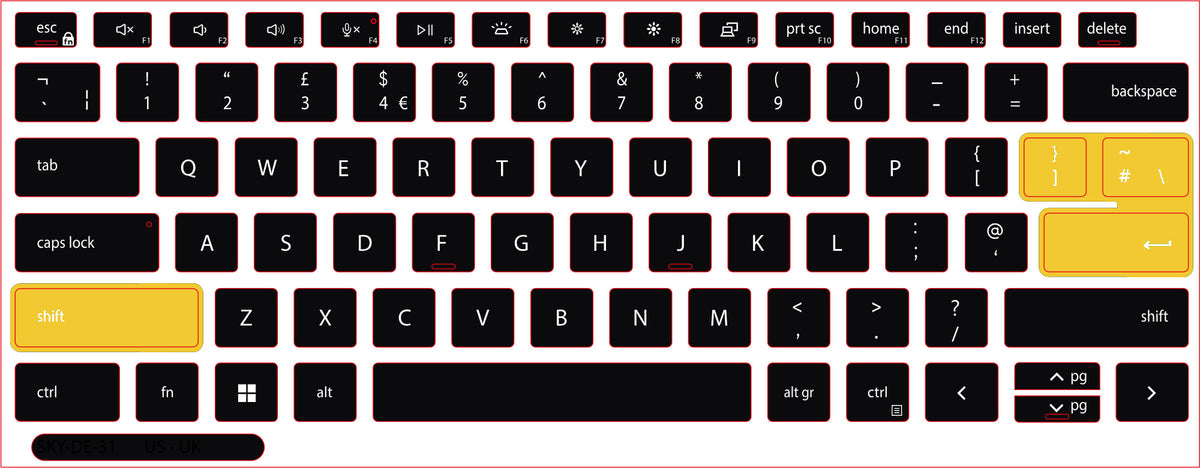 SticKeys for Dell XPS 9315
