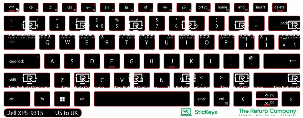 SticKeys® for Dell XPS 9315
