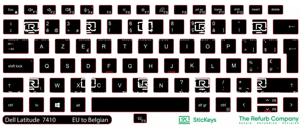SticKeys® for Dell Latitude 7410