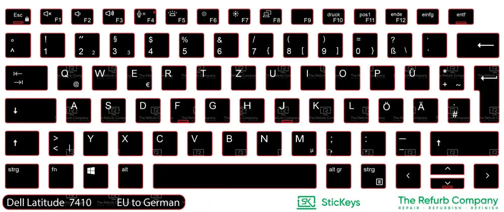 SticKeys® for Dell Latitude 7410