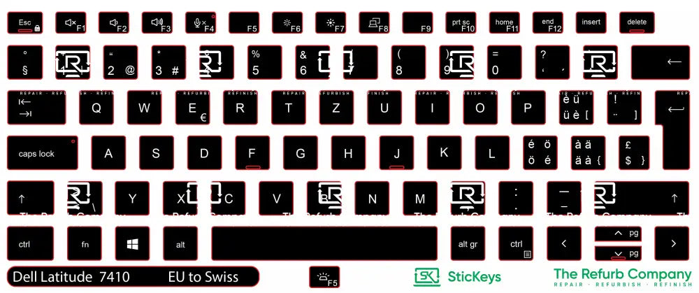 SticKeys® for Dell Latitude 7410