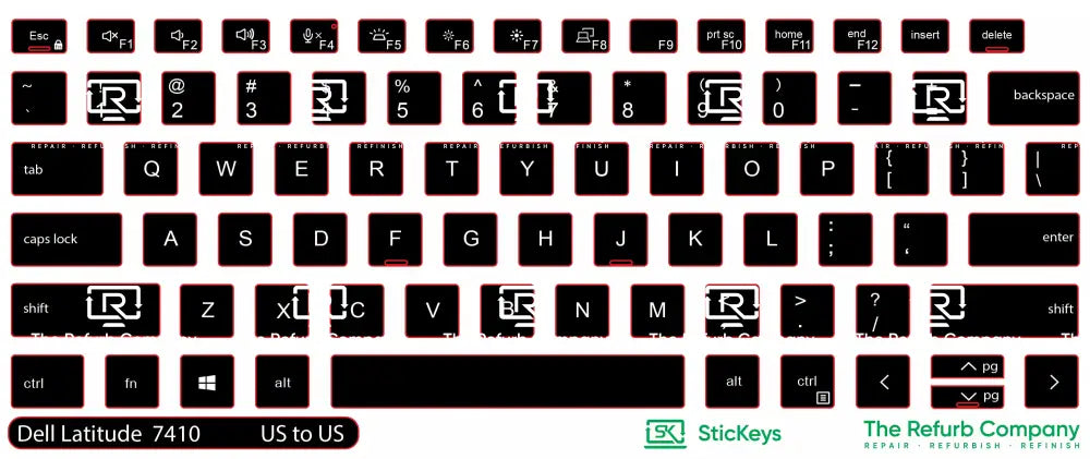 SticKeys® for Dell Latitude 7410