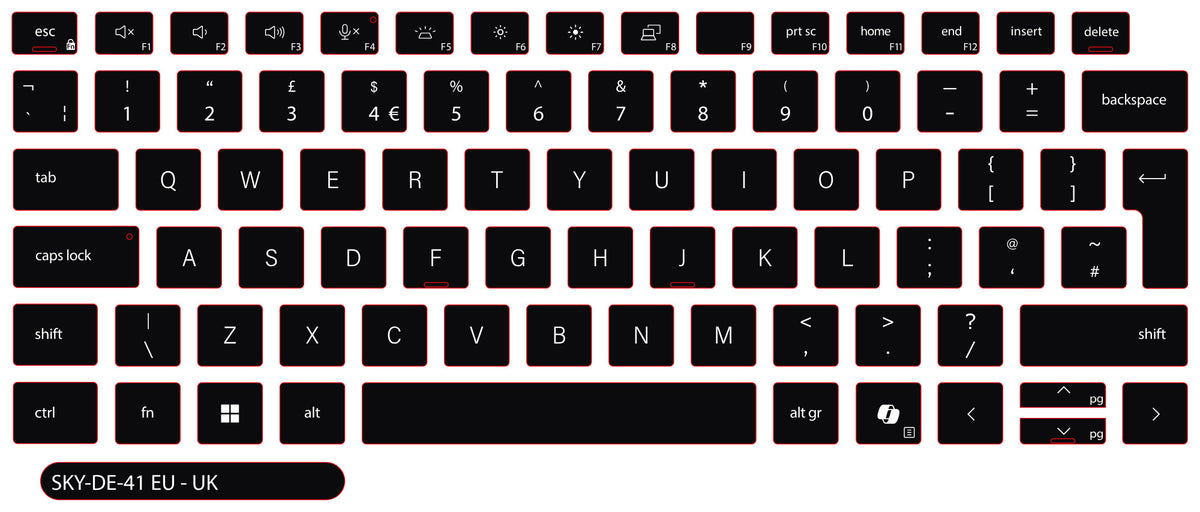 SticKeys for Dell Latitude 7440 / Precision 5690
