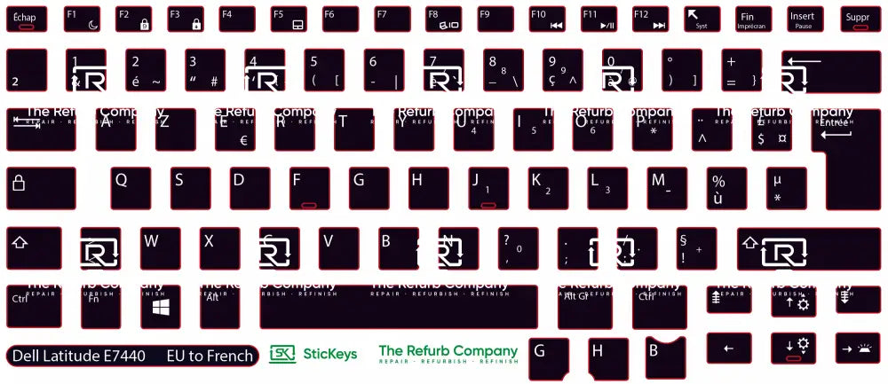 SticKeys® for Dell Latitude E7440