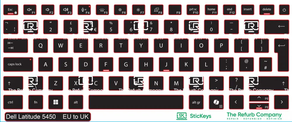 SticKeys® for Dell Latitude 5450