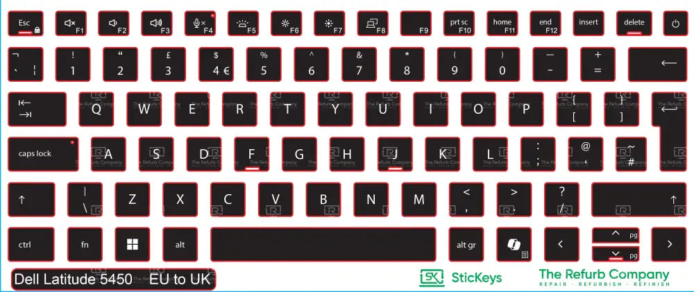 SticKeys® for Dell Latitude 5450