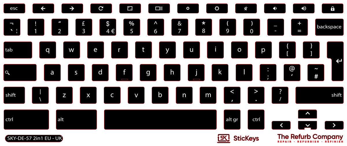 SticKeys for Dell Chromebook 3100 & 3100 2in1
