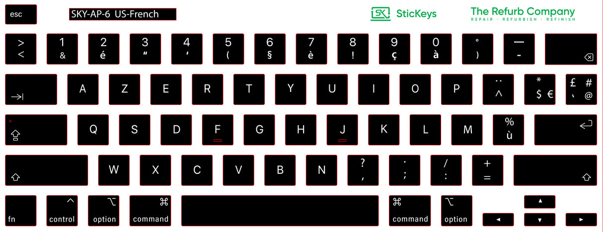 SticKeys for Dell Latitude 3530/5550/5570/5580/5590/5710
