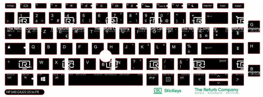 SticKeys® for HP Probook 640 G4 / G5