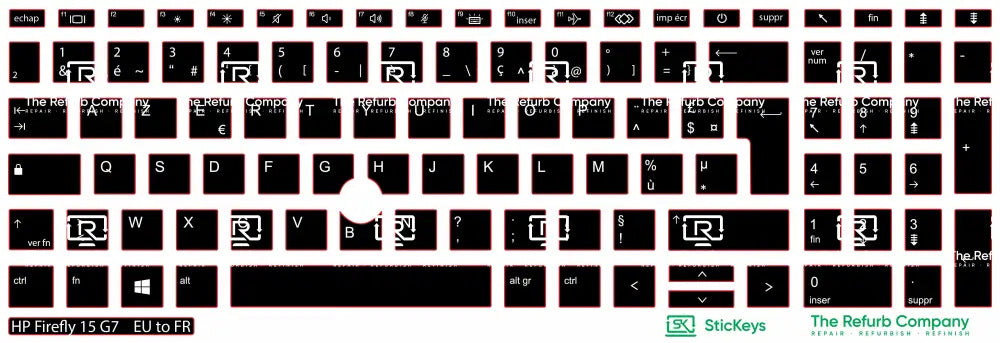SticKeys® for HP Firefly 15 G7