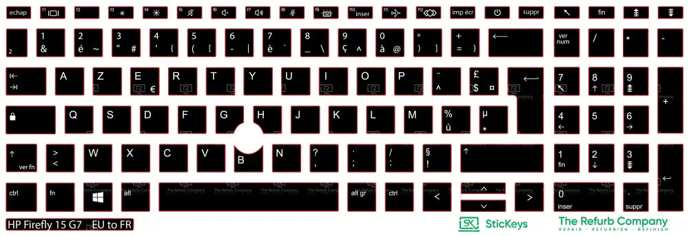 SticKeys® for HP Firefly 15 G7