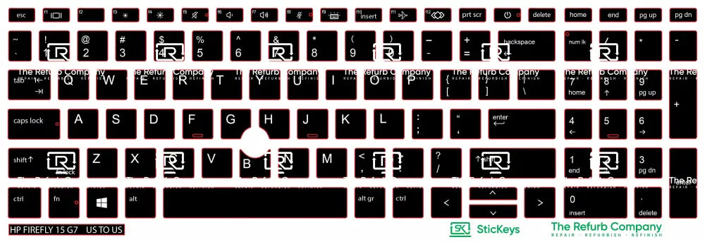 SticKeys® for HP Firefly 15 G7