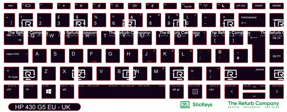 SticKeys® for HP Probook 430 G5