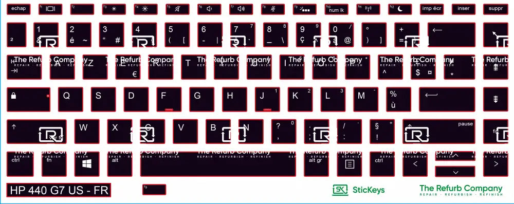 SticKeys® for HP Probook 430 G5