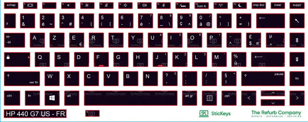 SticKeys® for HP Probook 430 G5