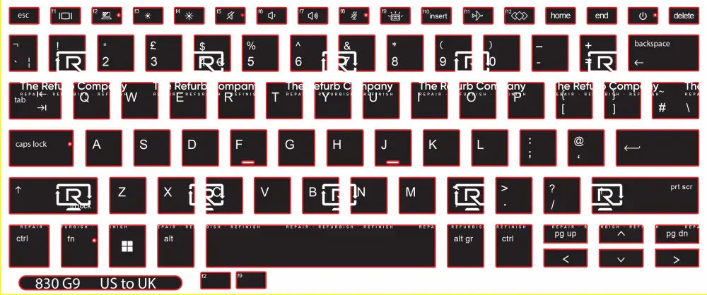 SticKeys® for HP Elitebook 830 G9