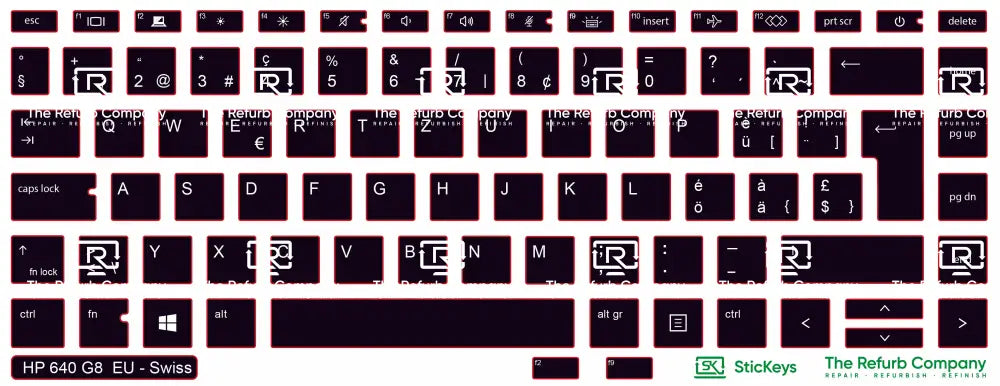 SticKeys® for HP Probook 640 G8