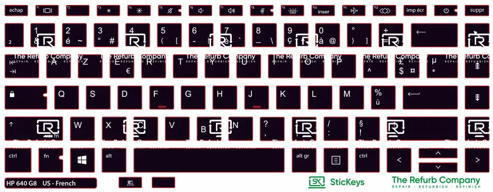 SticKeys® for HP Probook 640 G8