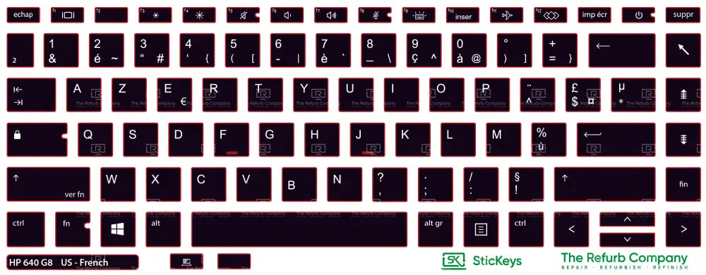 SticKeys® for HP Probook 640 G8