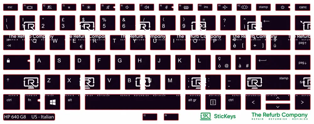 SticKeys® for HP Probook 640 G8