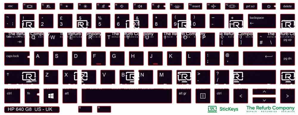 SticKeys® for HP Probook 640 G8