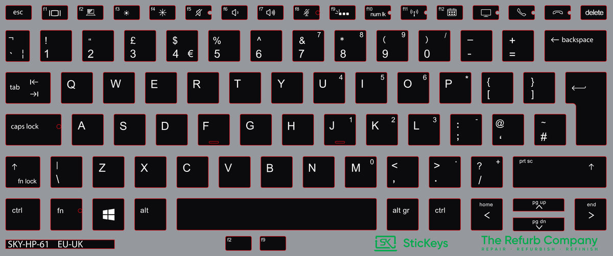 SticKeys for HP EliteBook x360 1030 G4