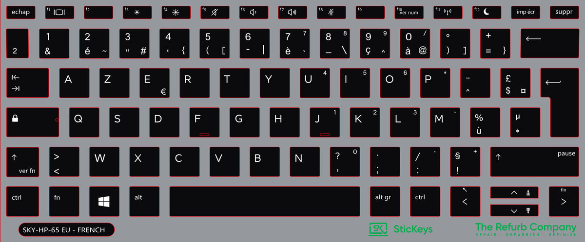 SticKeys for HP ProBook 430 G6/G7