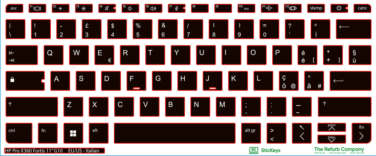 SticKeys for HP Pro x360 Fortis 11" G10