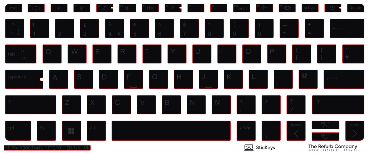 SticKeys for HP Pro x360 Fortis 11" G10