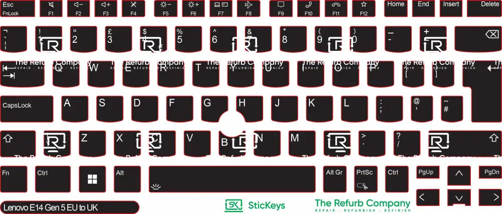 SticKeys® for Lenovo Thinkpad E14 G5