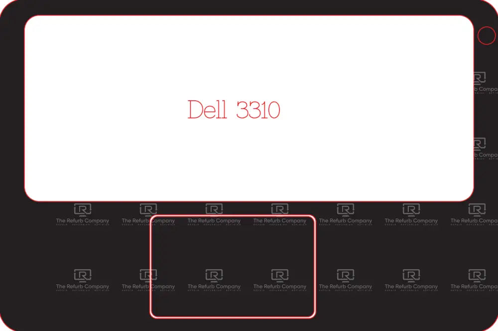 Palm/Track Skinz® for Dell Latitude 3310