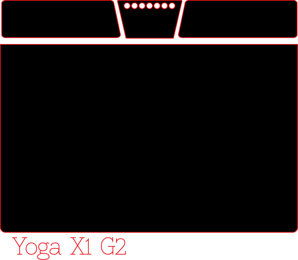 Track & Button Skinz for Lenovo X1 Yoga G2