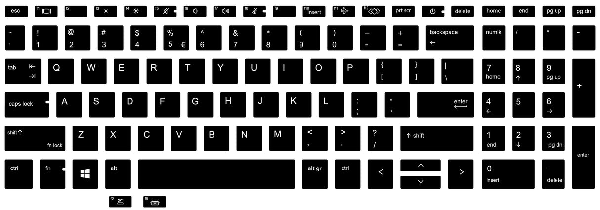 SticKeys for HP Zbook Firefly 16 G9/10