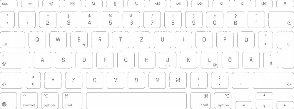 SticKeys® for Apple Magic Keyboard A2974