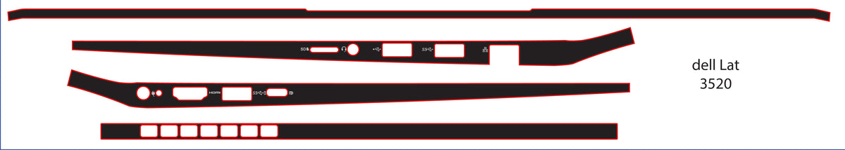 Side Skinz for Dell Latitude 3520
