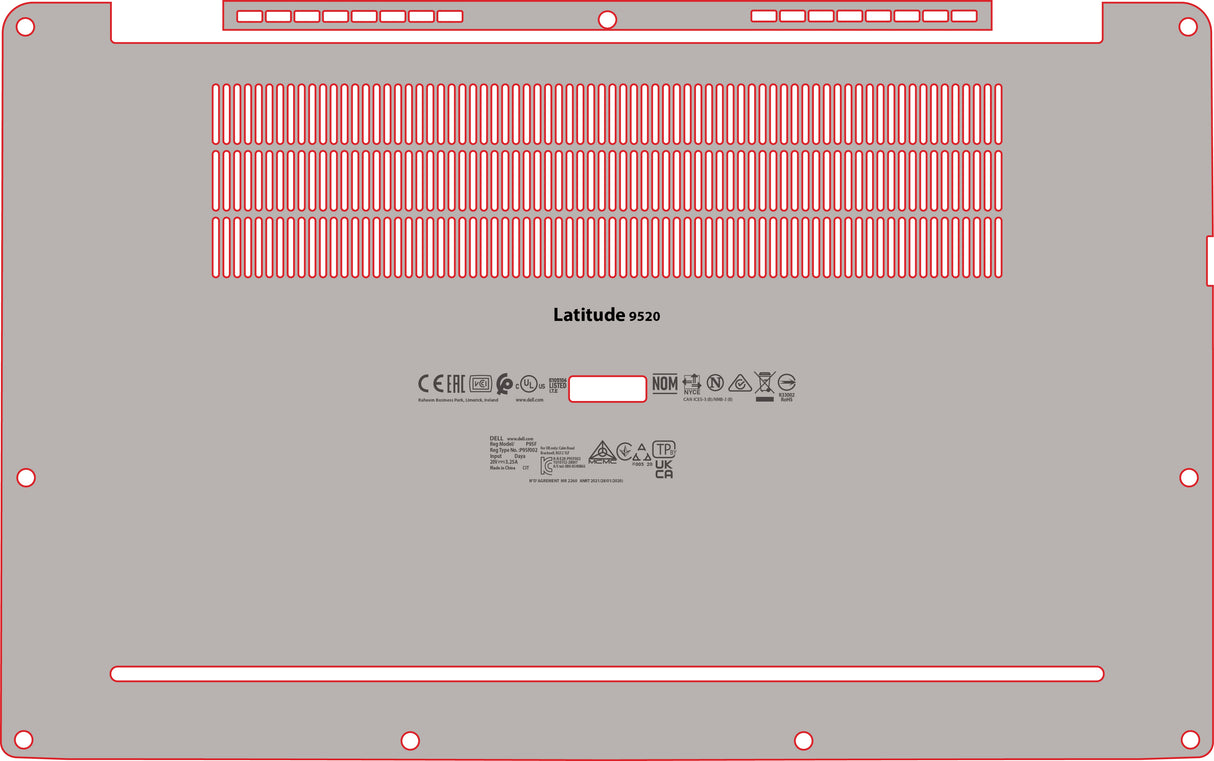 Base Skinz for Dell Latitude 9520