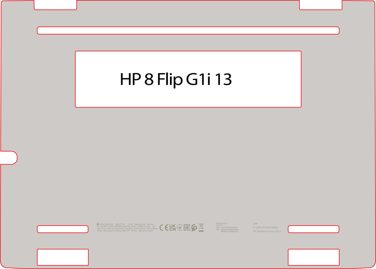 Base Skinz for HP 8 Flip G1i 13