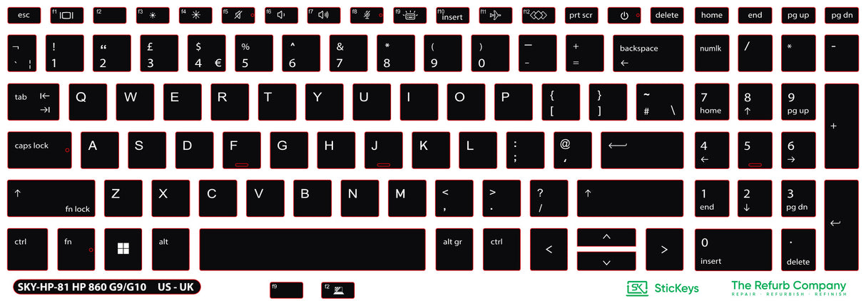 SticKeys for HP EliteBook 860 G9/G10
