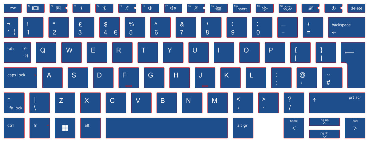 SticKeys for HP Dragonfly G3/G4