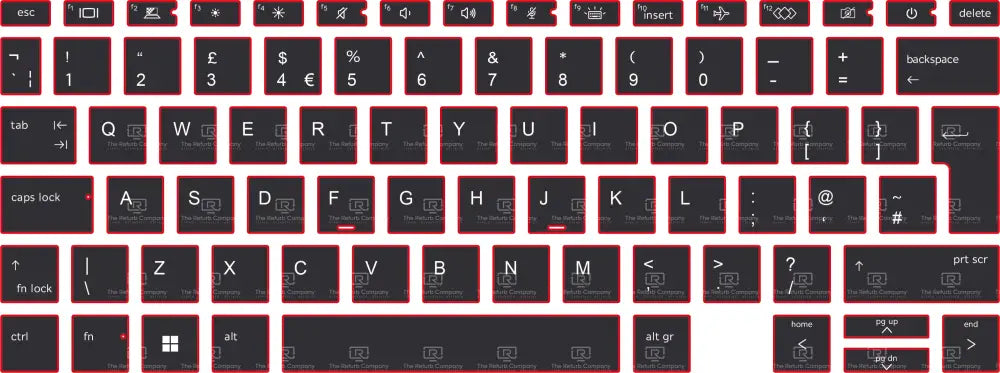 SticKeys® for HP Dragonfly G3, G4