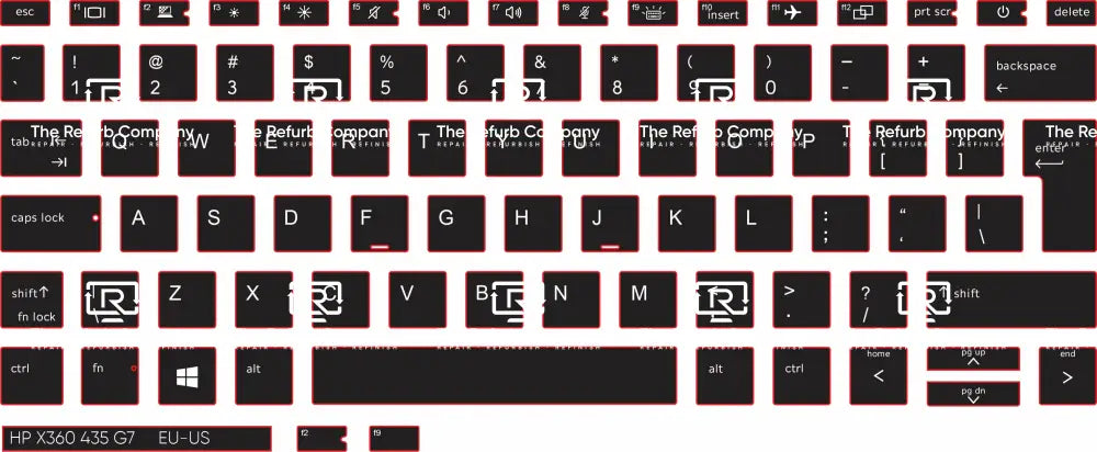 SticKeys® for HP X360 435 G7