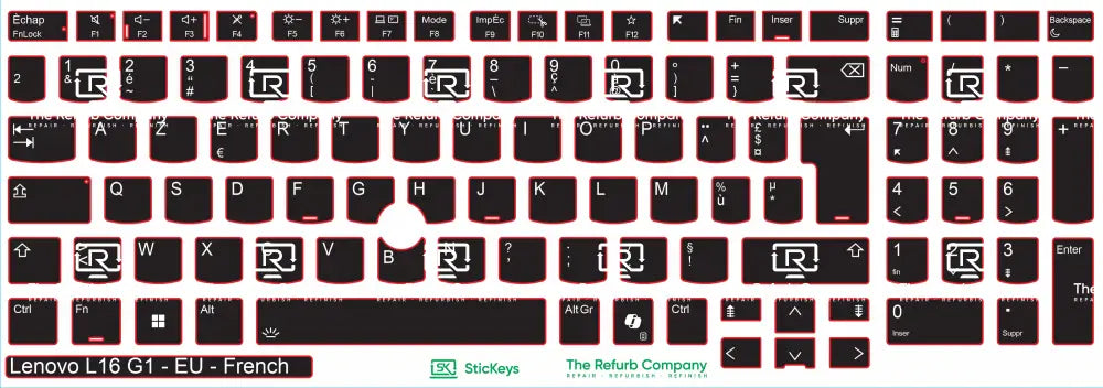 SticKeys® for Lenovo ThinkPad L16 G1