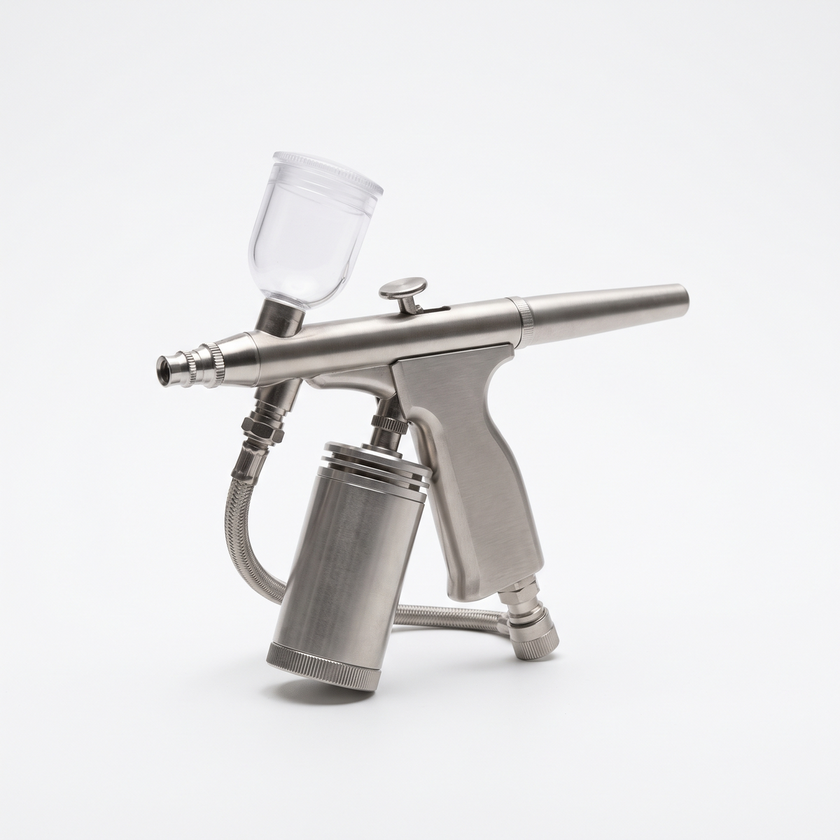 Representative illustration — portable air brush spray gun kit; supplied model and packaging may vary.