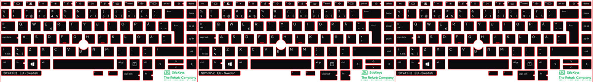 SticKeys for HP EliteBook 745 840 845 G7/G8 - HP Firefly 14 G7