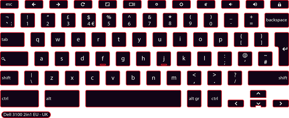 SticKeys® for Dell 3100 2in1