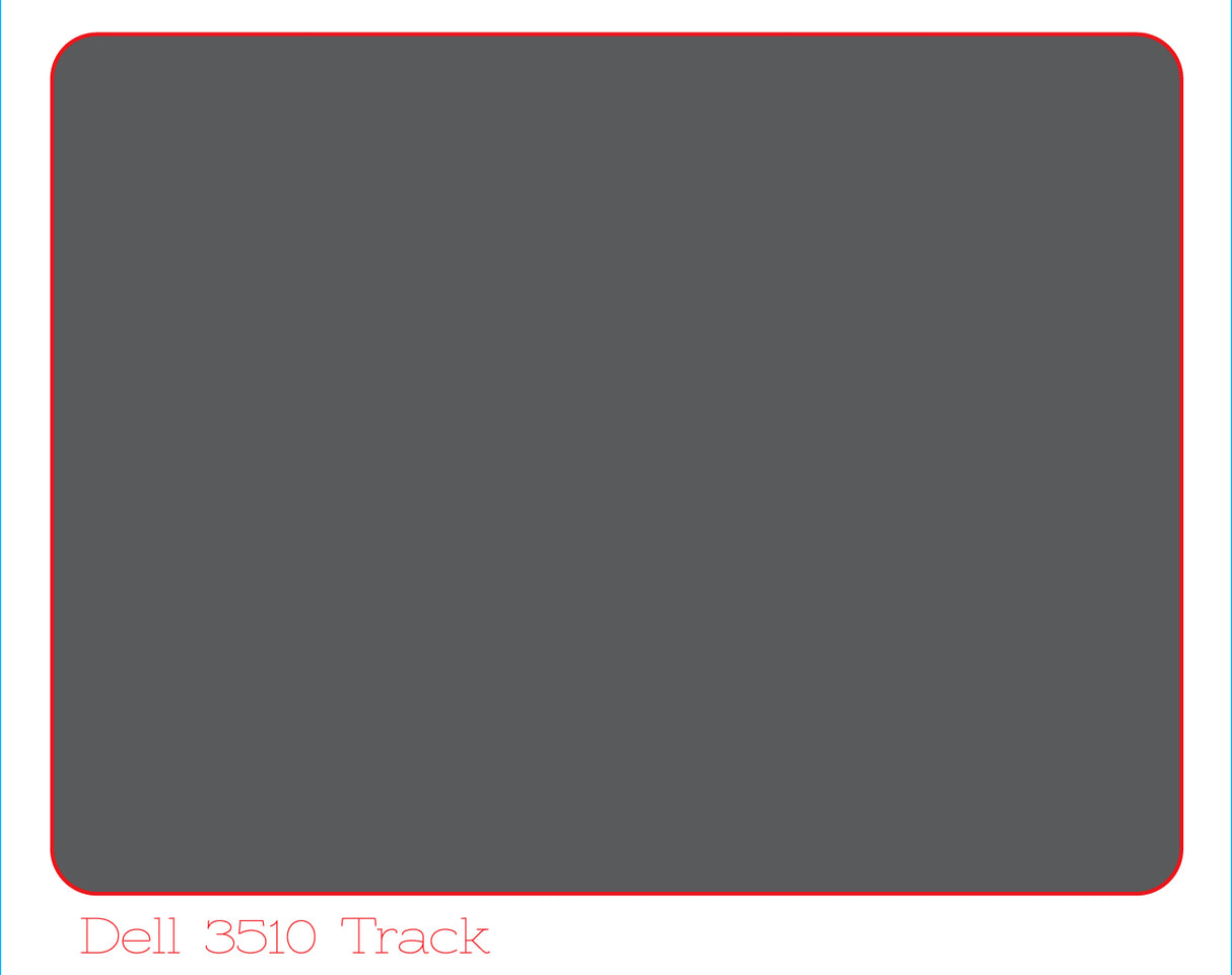 Track & Button Skinz for Dell Latitude 3510