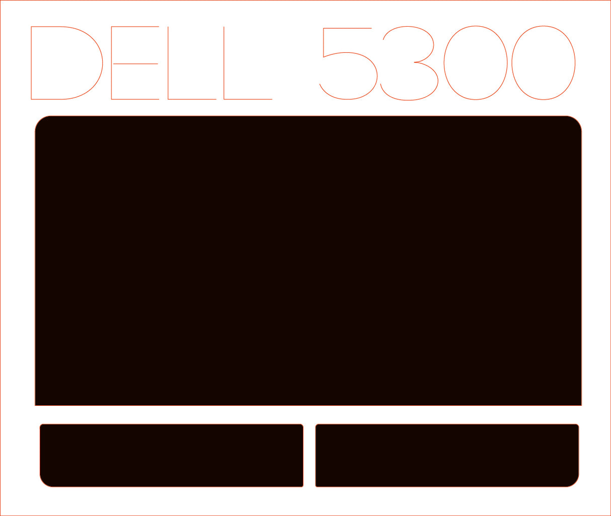 Track & Button Skinz for Dell Latitude 5300